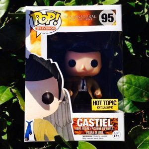 winged castiel pop vinyl