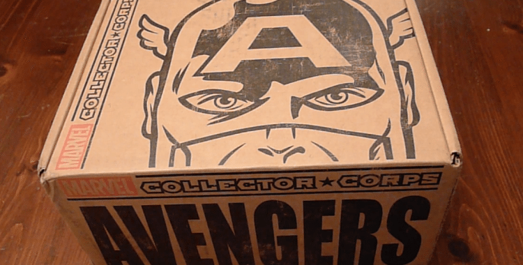 marvel collector corps unboxing