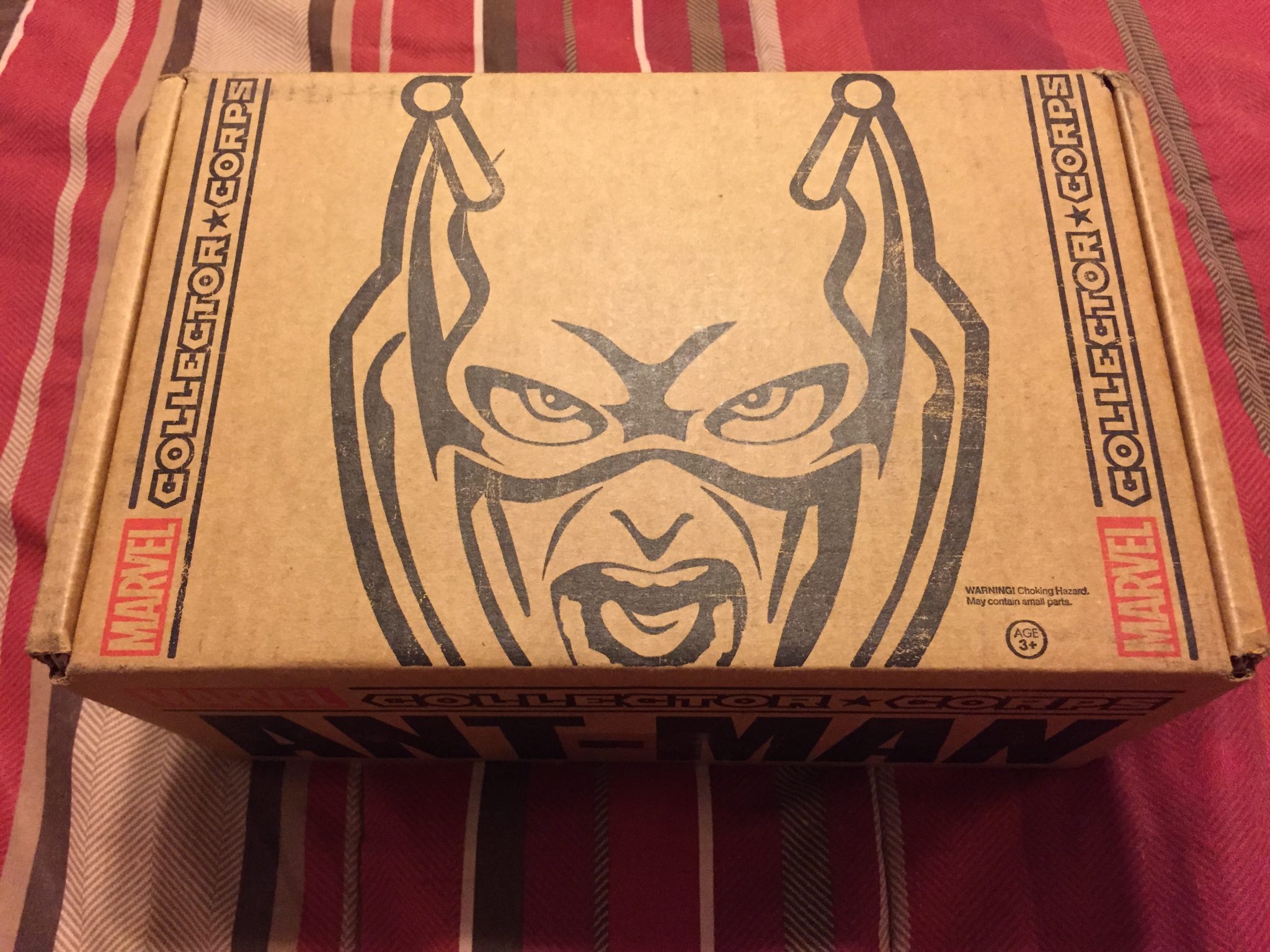 marvel collector corps unboxing